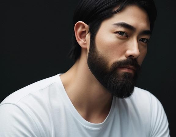 Attractive Elf-Eared Man Portrait in Hyperrealistic Style