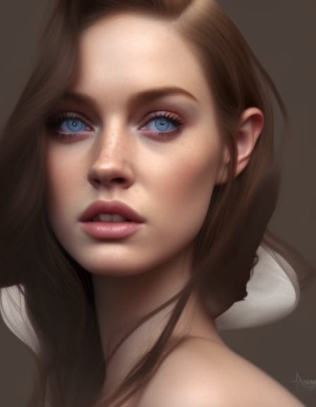 Victorian Portrait of a Woman with Red Hair