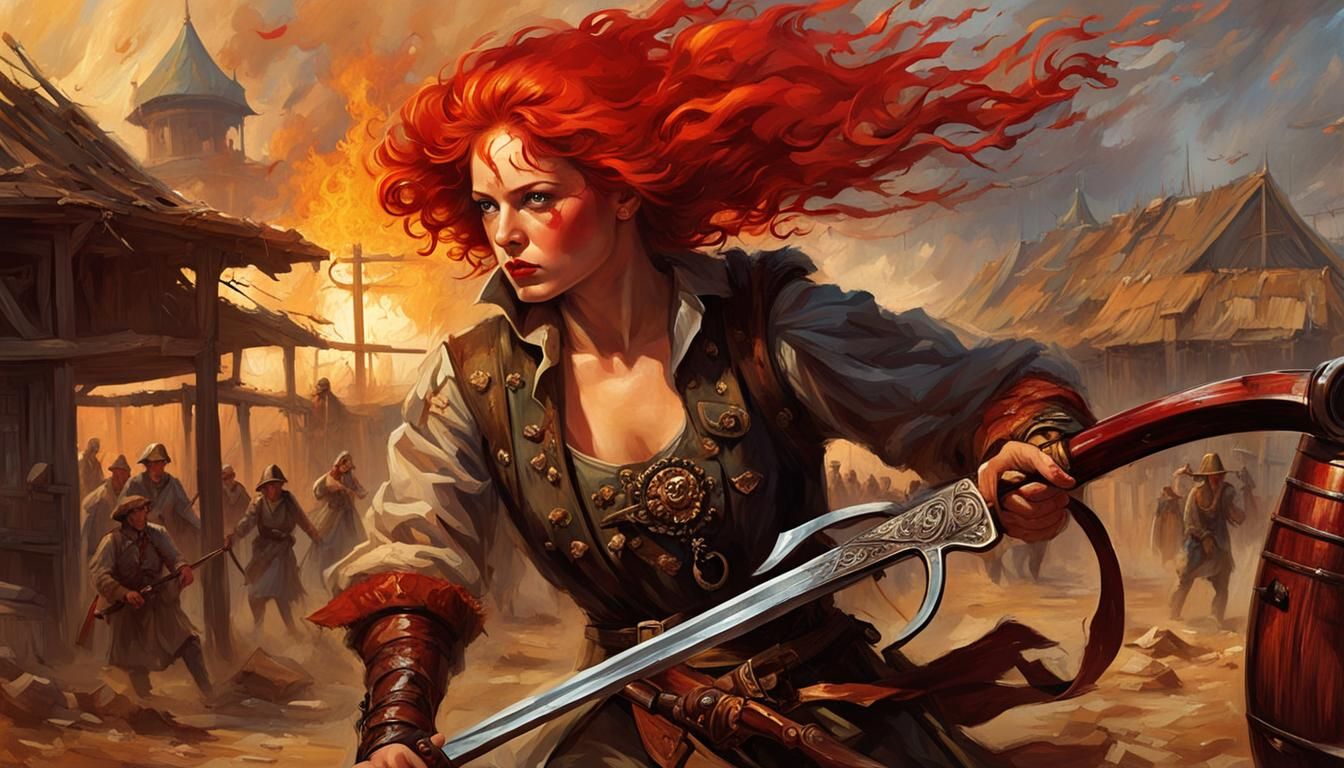 RED SONYA of ROGATINO, Robert E. Howard's Polish-Ukranian Freedom Fighter in 1920's High Adventure. Tonight's Episode In...