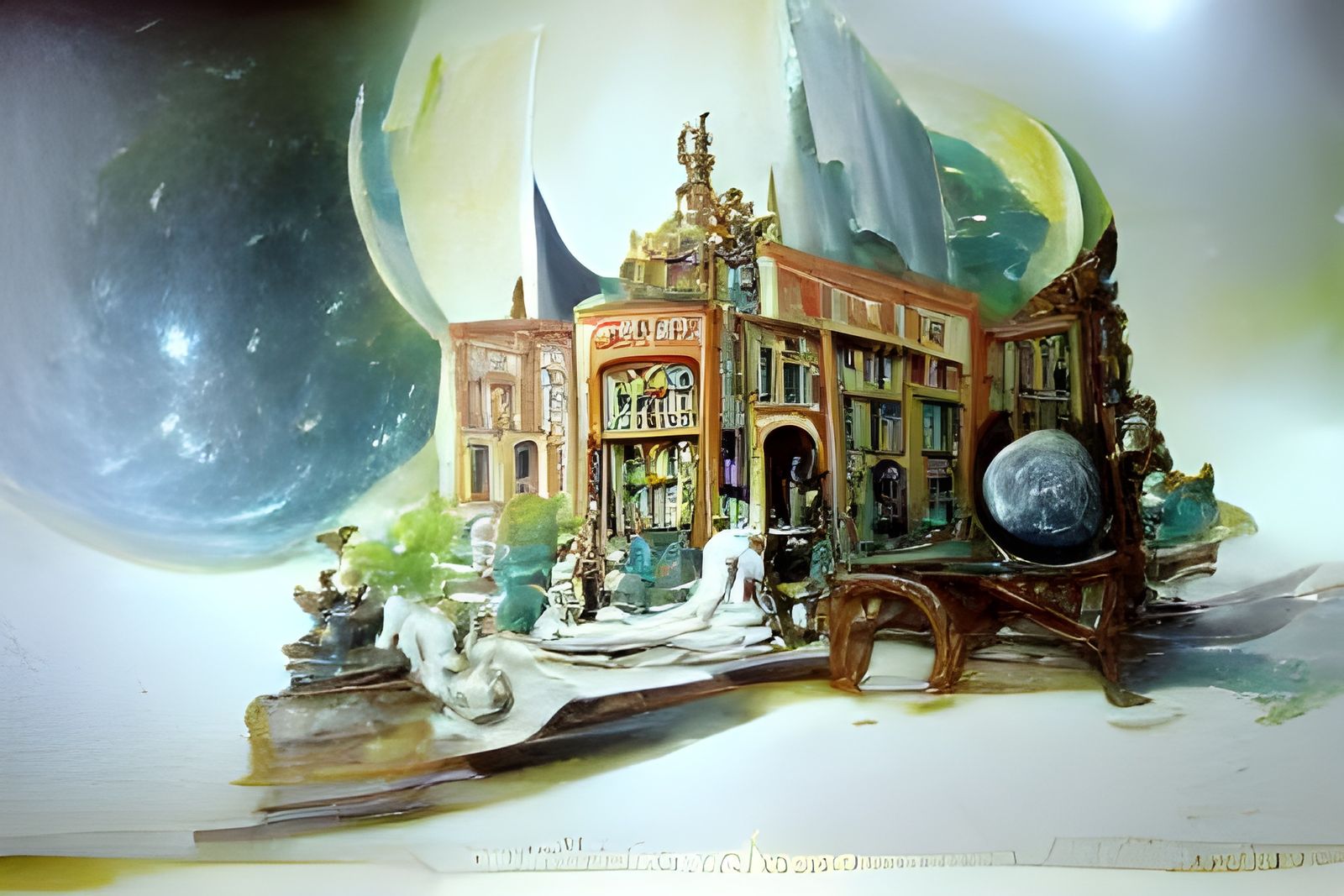 Magical Museum of Wonder: Art Nouveau Rococo Architecture