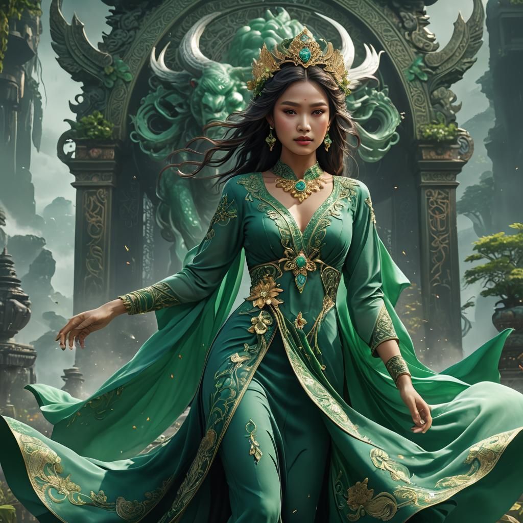 Affirmation Goddess - Heart Chakra