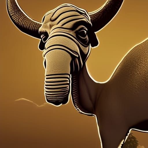 Composite Creature Concept Art Portrait