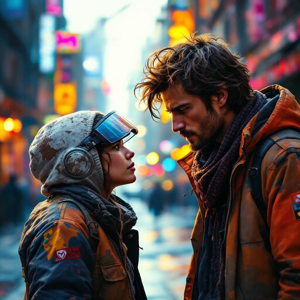 Compassionate Protectors in Gouache and Watercolor Style