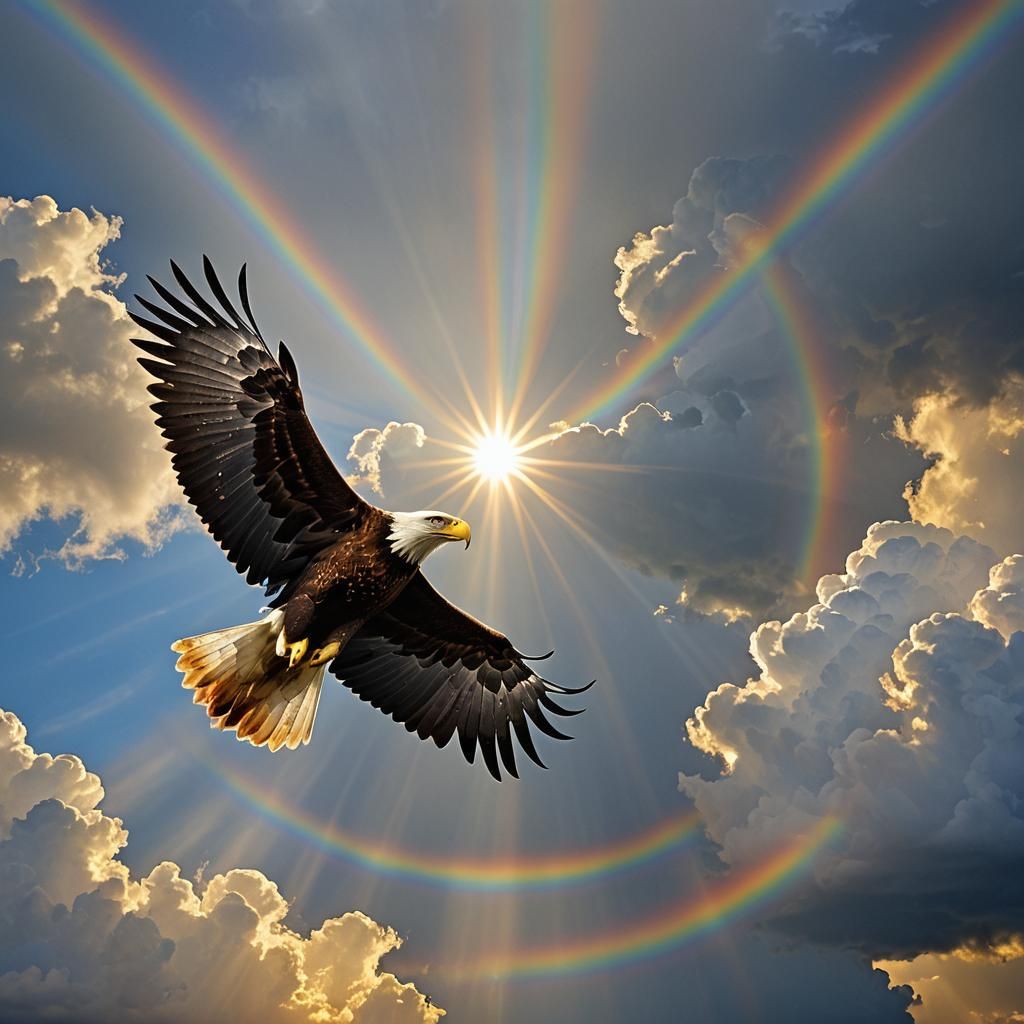 Radiant Rainbow Warrior: Eagle Condor Prophecy