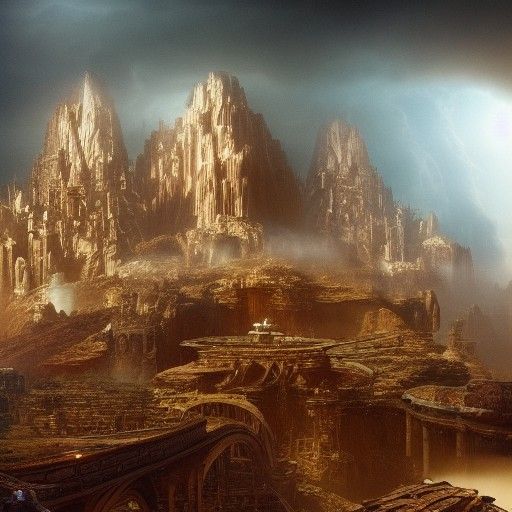 Epic Birthday Celebration: Digital Matte Painting