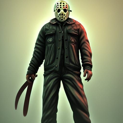 Jason Voorhees Graveyard Splash Art in 8K