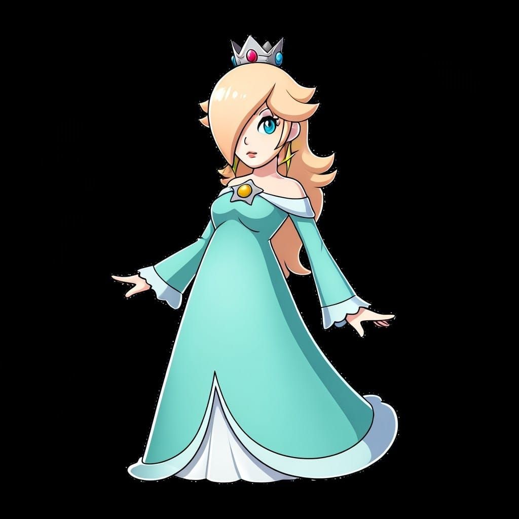Princess Rosalina Dancing (Super Mario Galaxy)