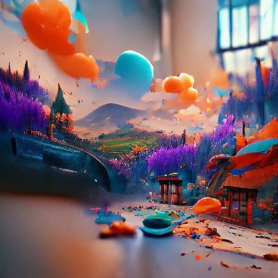 Fantastical Memories in Detailed Matte Painting