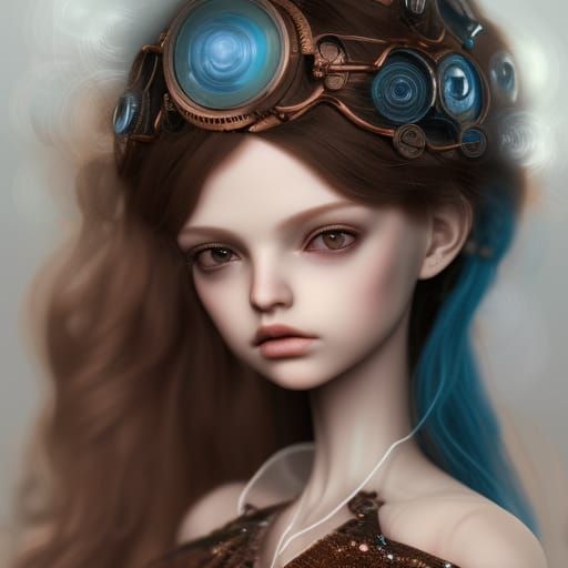 Bjd robot doll