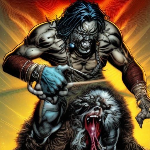 Lobo DC Comics Artwork by Mark Brooks and Dan Mumford