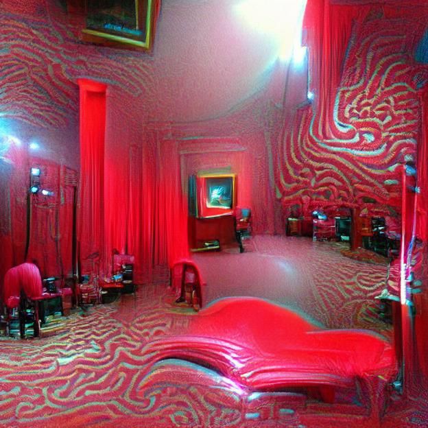 Psychedelic Surrealism: The Red Room
