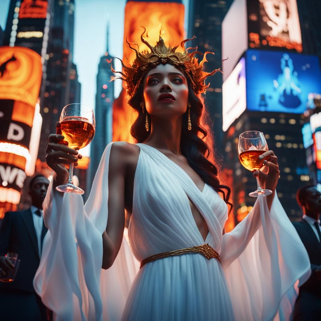 Goddess of wine