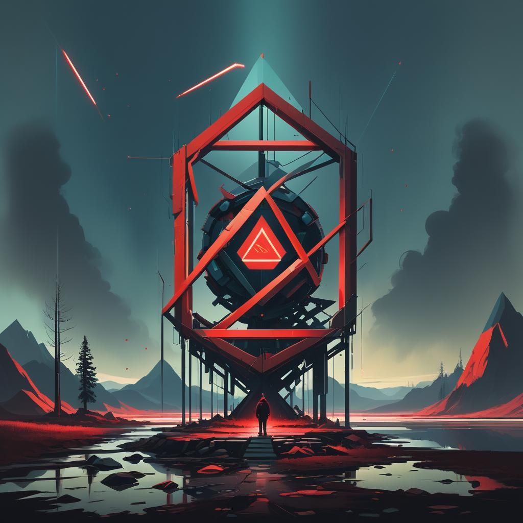 ALTER EGO Logo in Retro-Futuristic Style