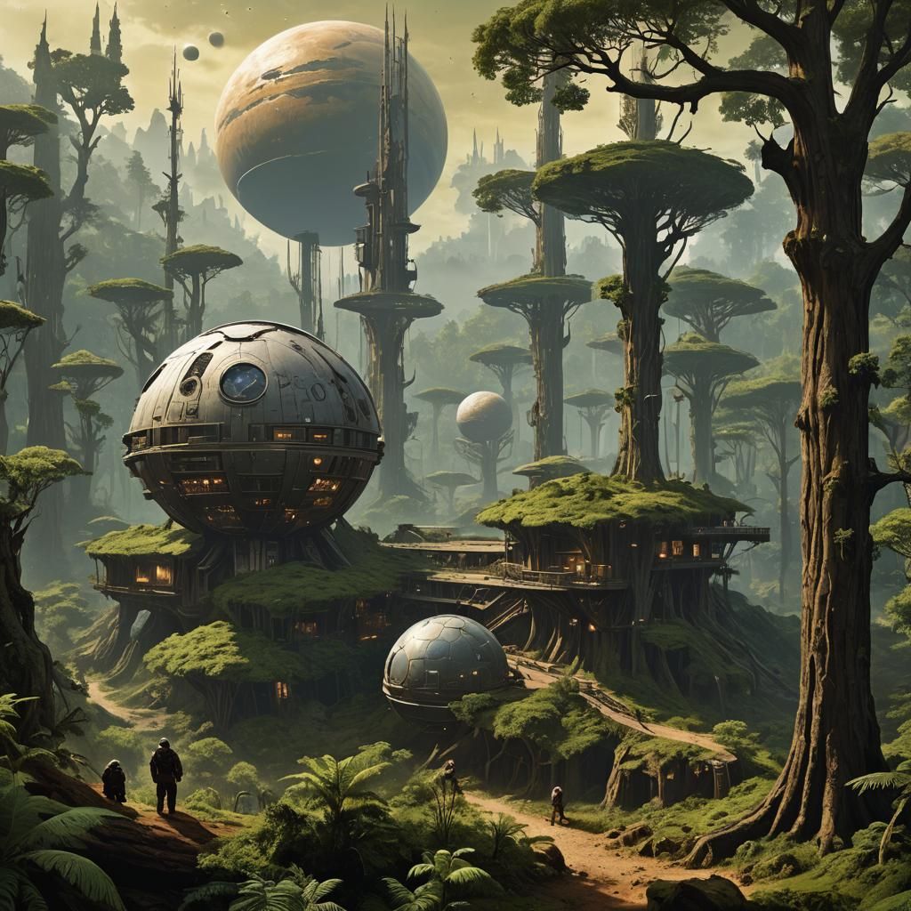 Giedi Prime: Harkonnen Homeworld and Pilingitam Forests
