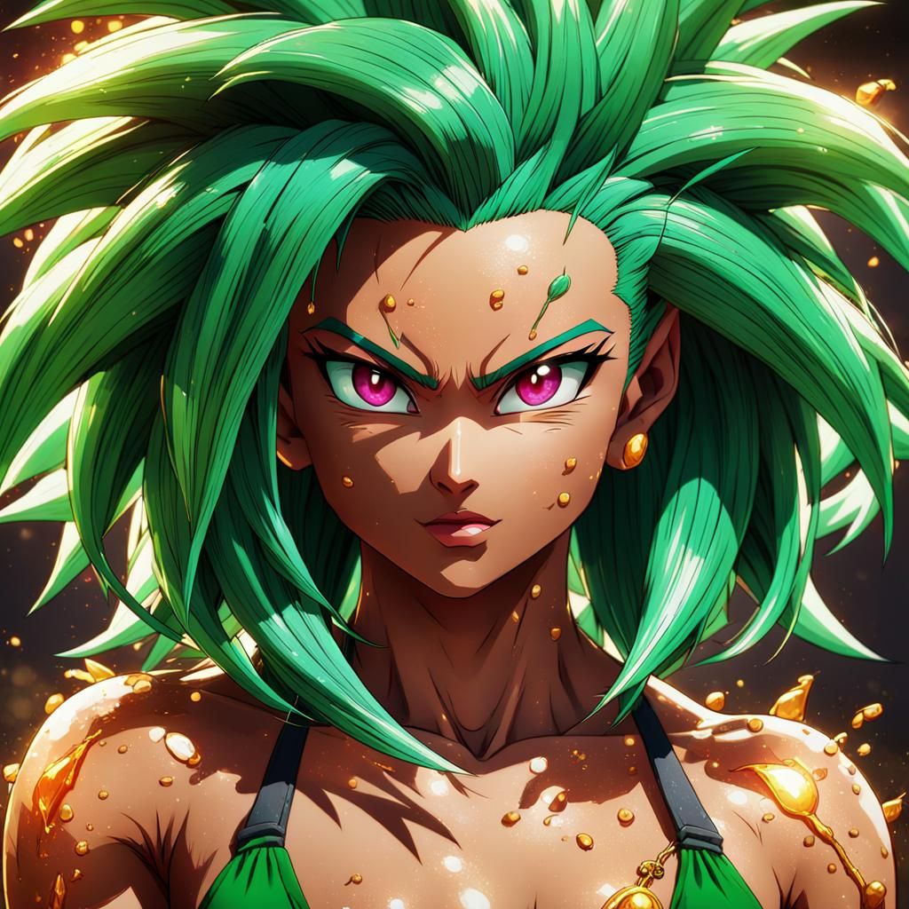 Kefla in Bikini: Anime Key Visual