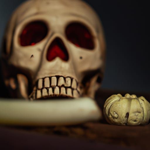 Root Vegetable Skull: A Witch's Evil Curse