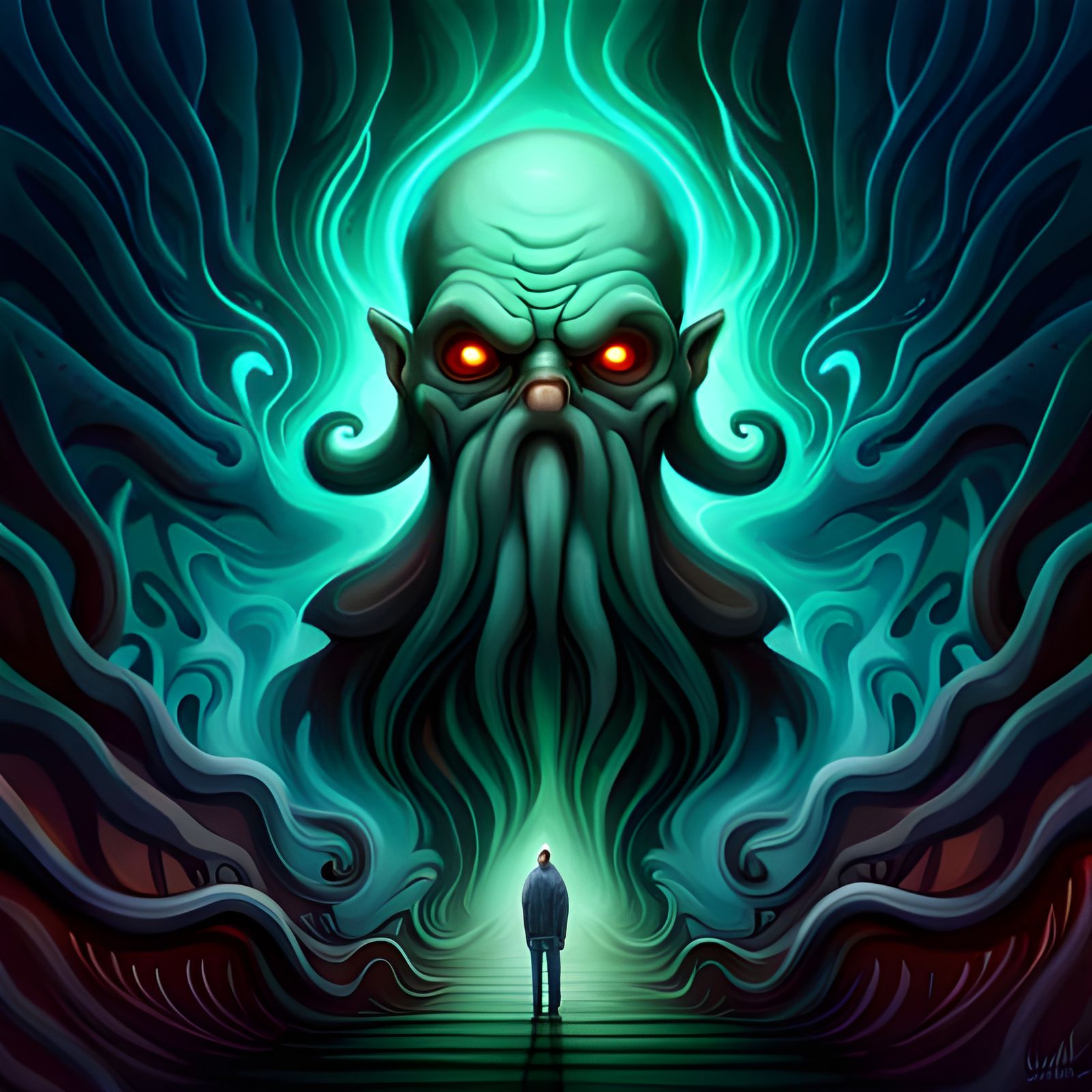 Octavius - Cthulhu Inspired Art