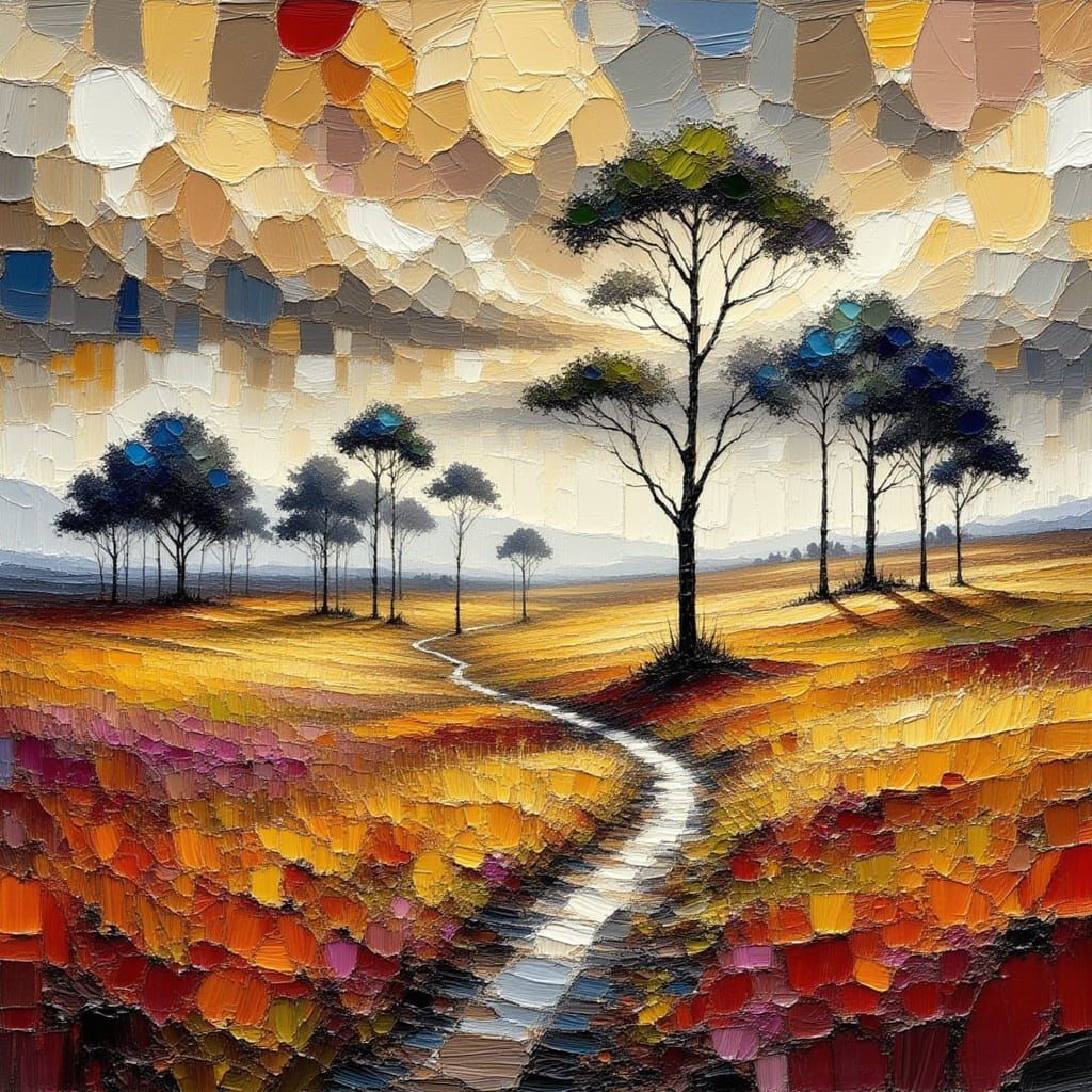 Abstract in the park