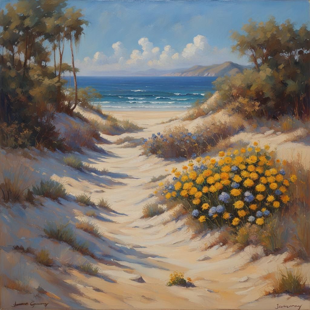 World in a Grain: Oil Painting by Gurney