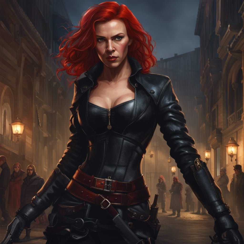 Black Widow as 16th Century Assassin