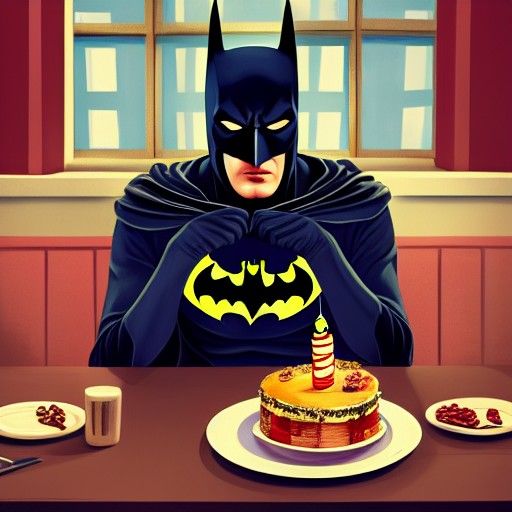 A sad Birthday for Batman