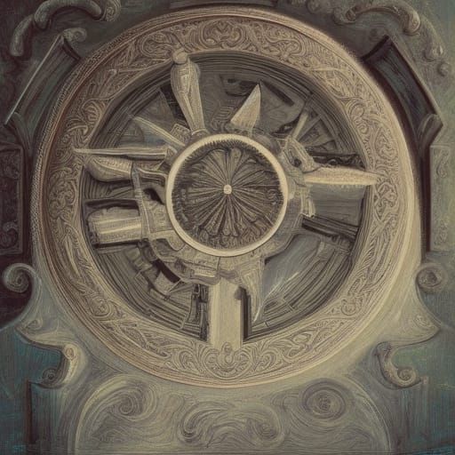 Detailed Cello in a Fantasy Art Style