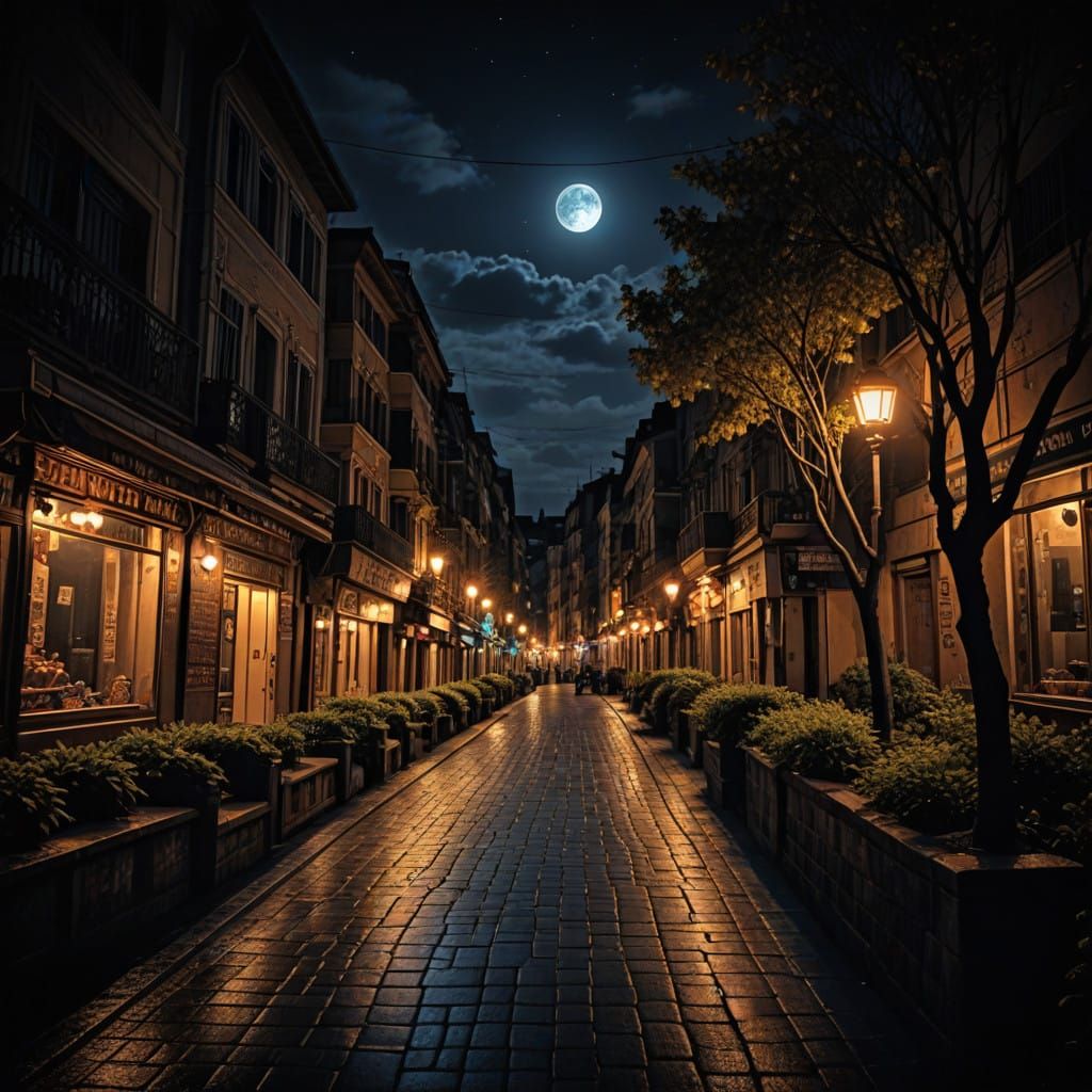 A Lonely Soul's Descent into Melancholic Dreamscape