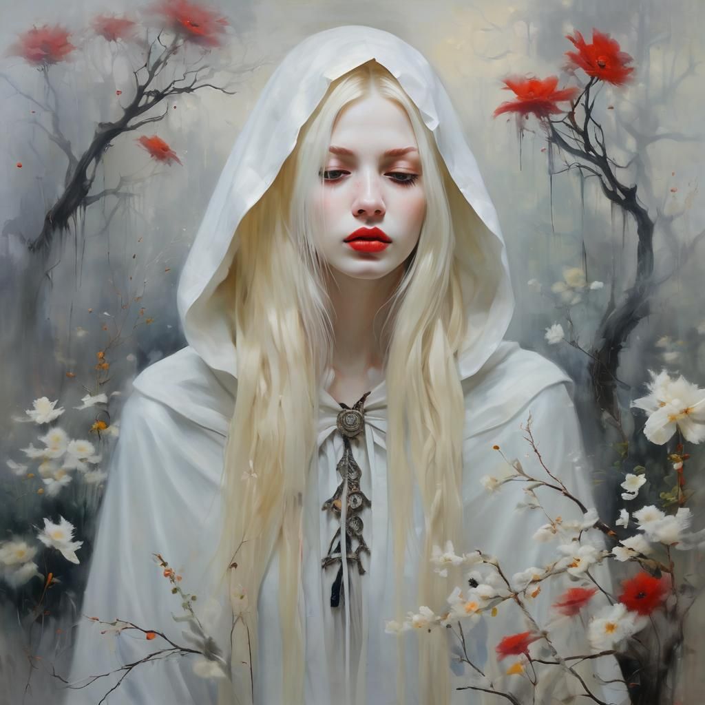 Lady Marishka in Garden