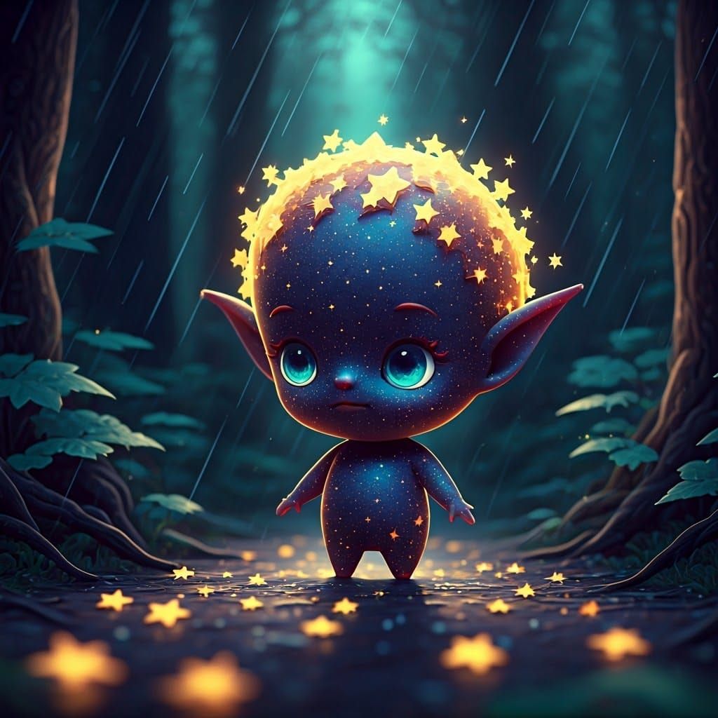 Starfall Fairy in Enchanted Forest