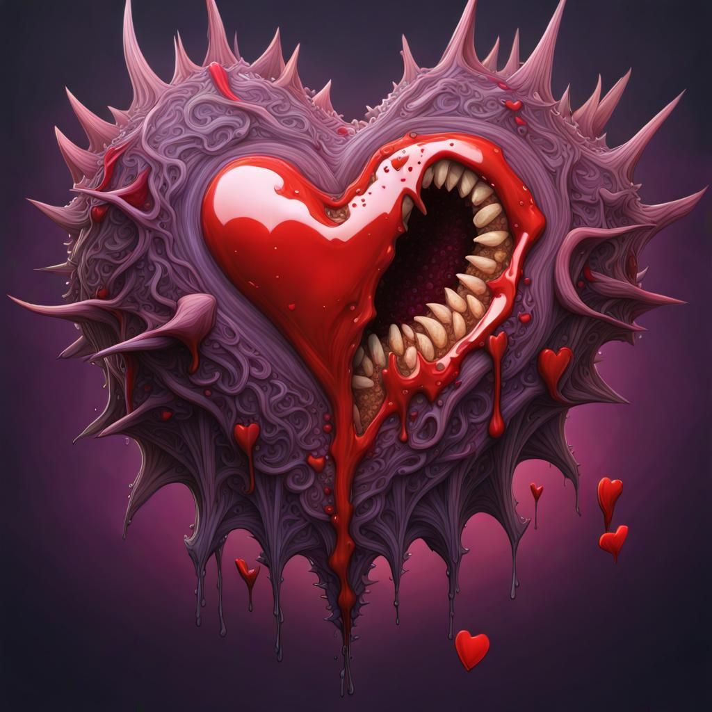 Love bites, love bleeds