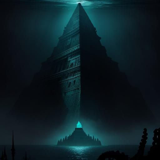 Bathysphere Under Attack in Murky Ocean Depths