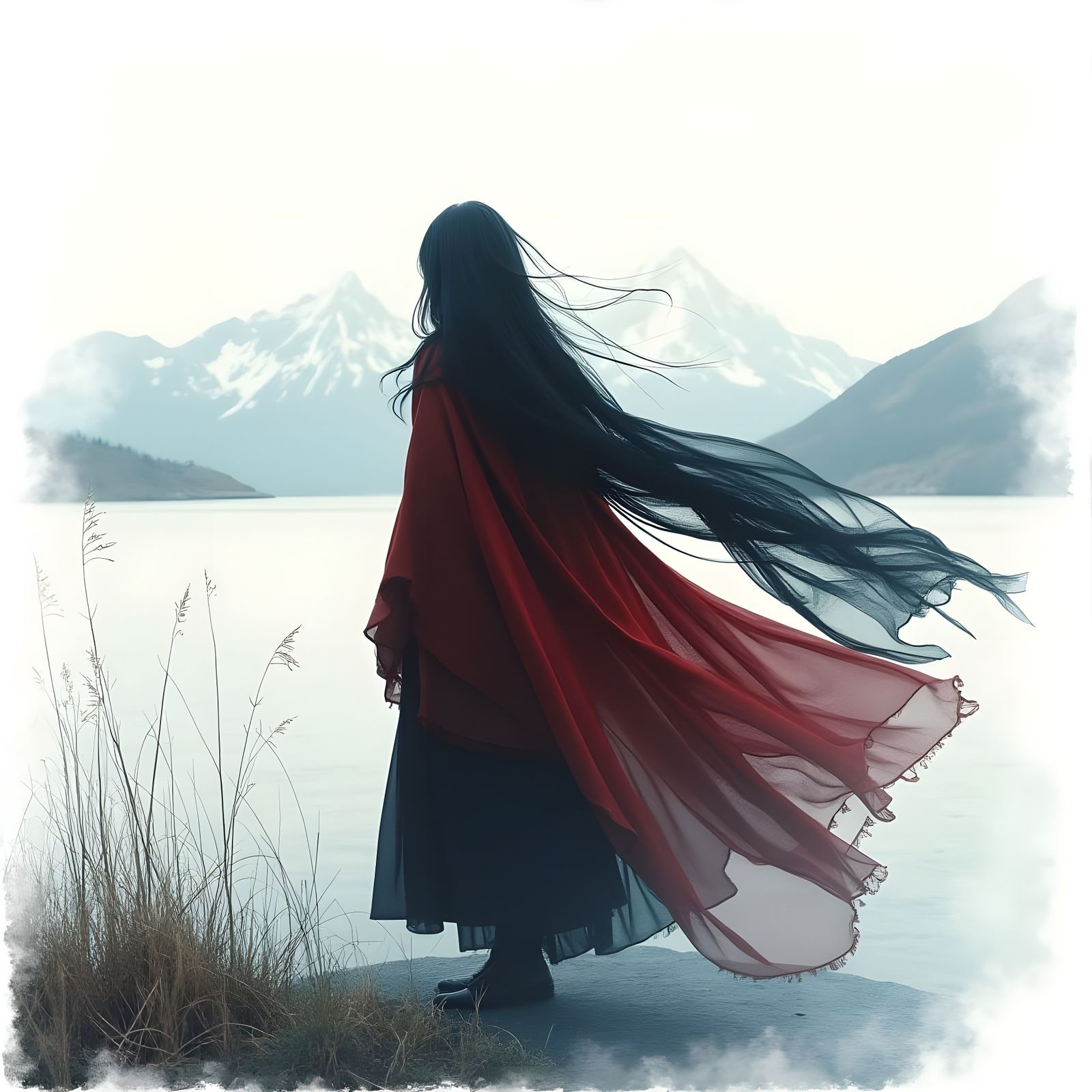 Ethereal Wanderer in Twilight Realm