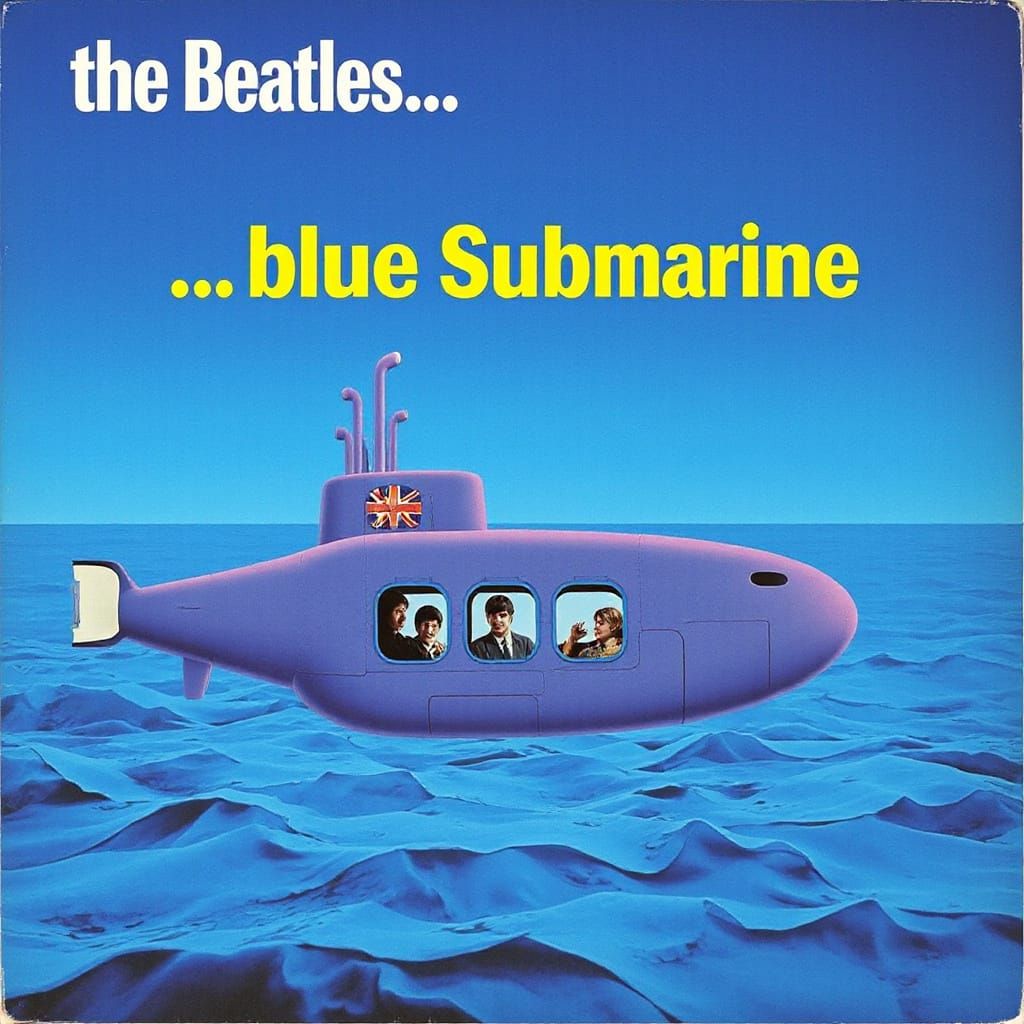 "the beatles... ... blue submarine"