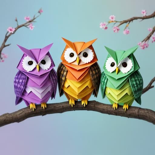 “Three Wise Owls”