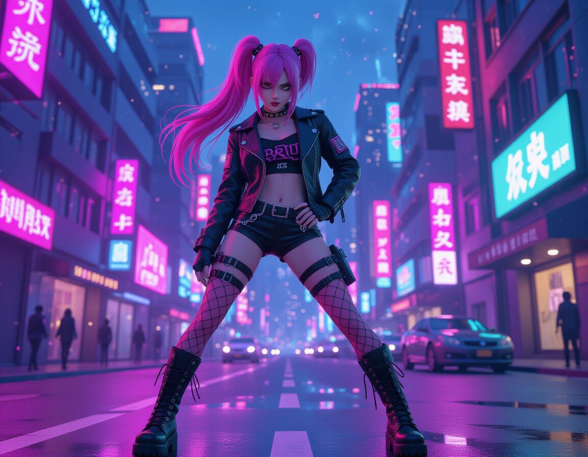 The unbridled magical girl!