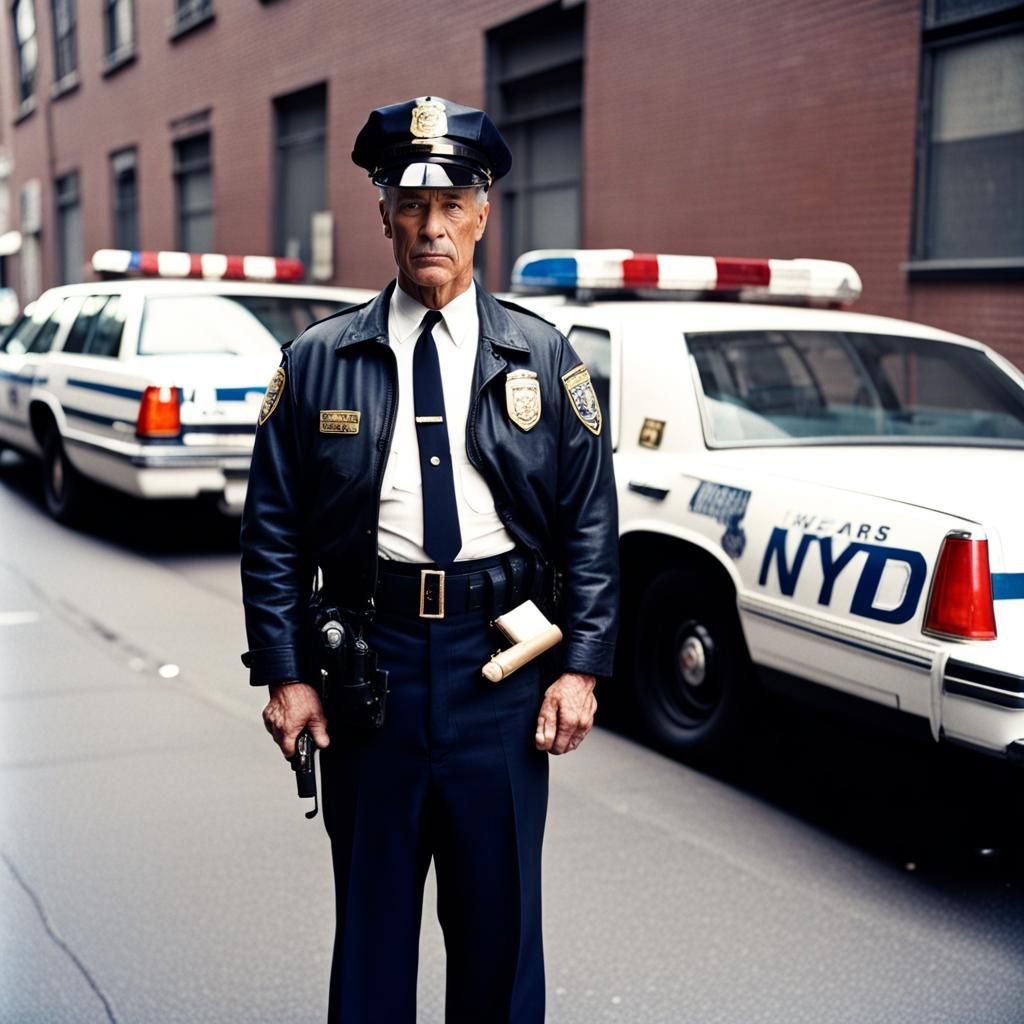 NYPD Detective, 1990s Era Portrait