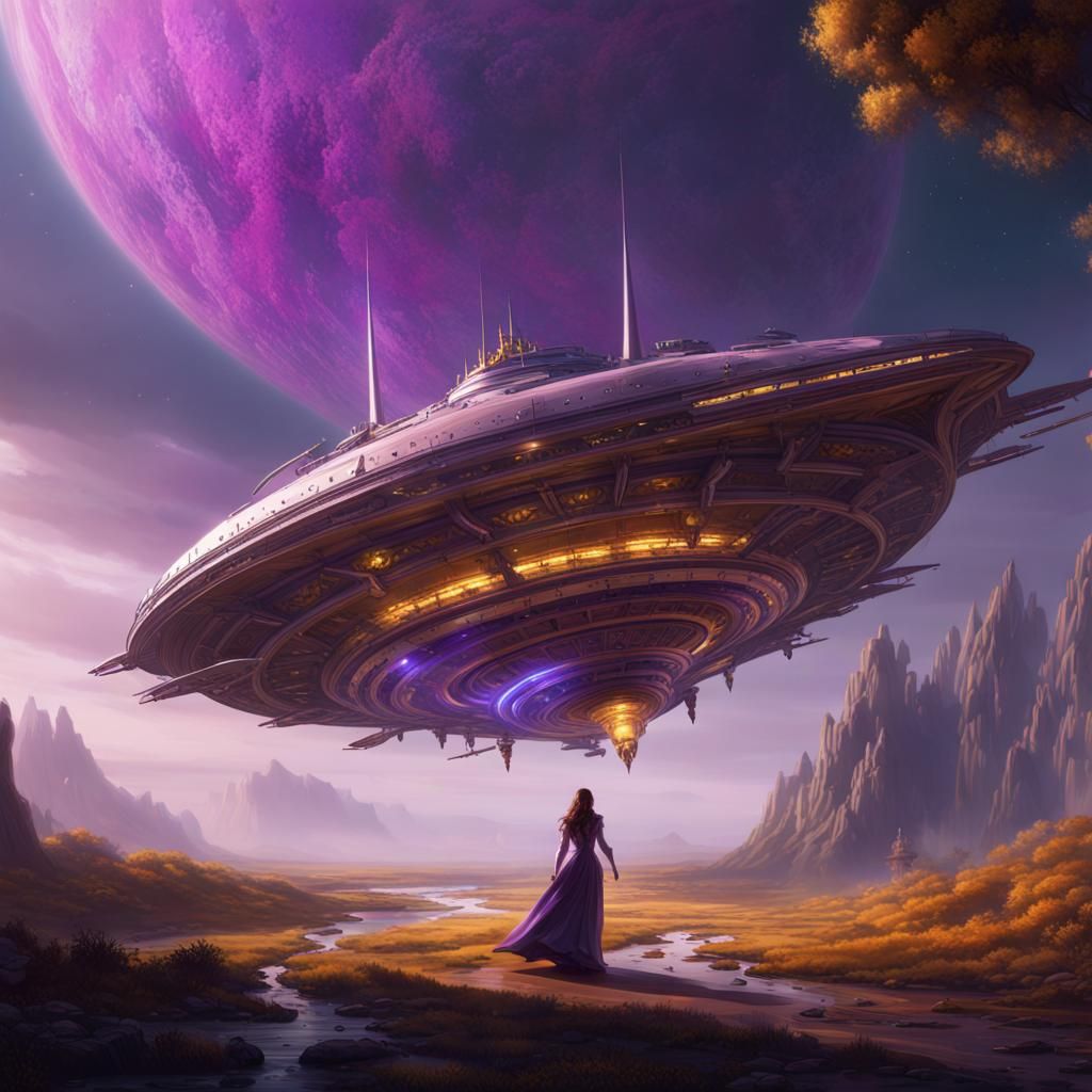 Spaceship Abduction: A Dark Fantasy Masterpiece