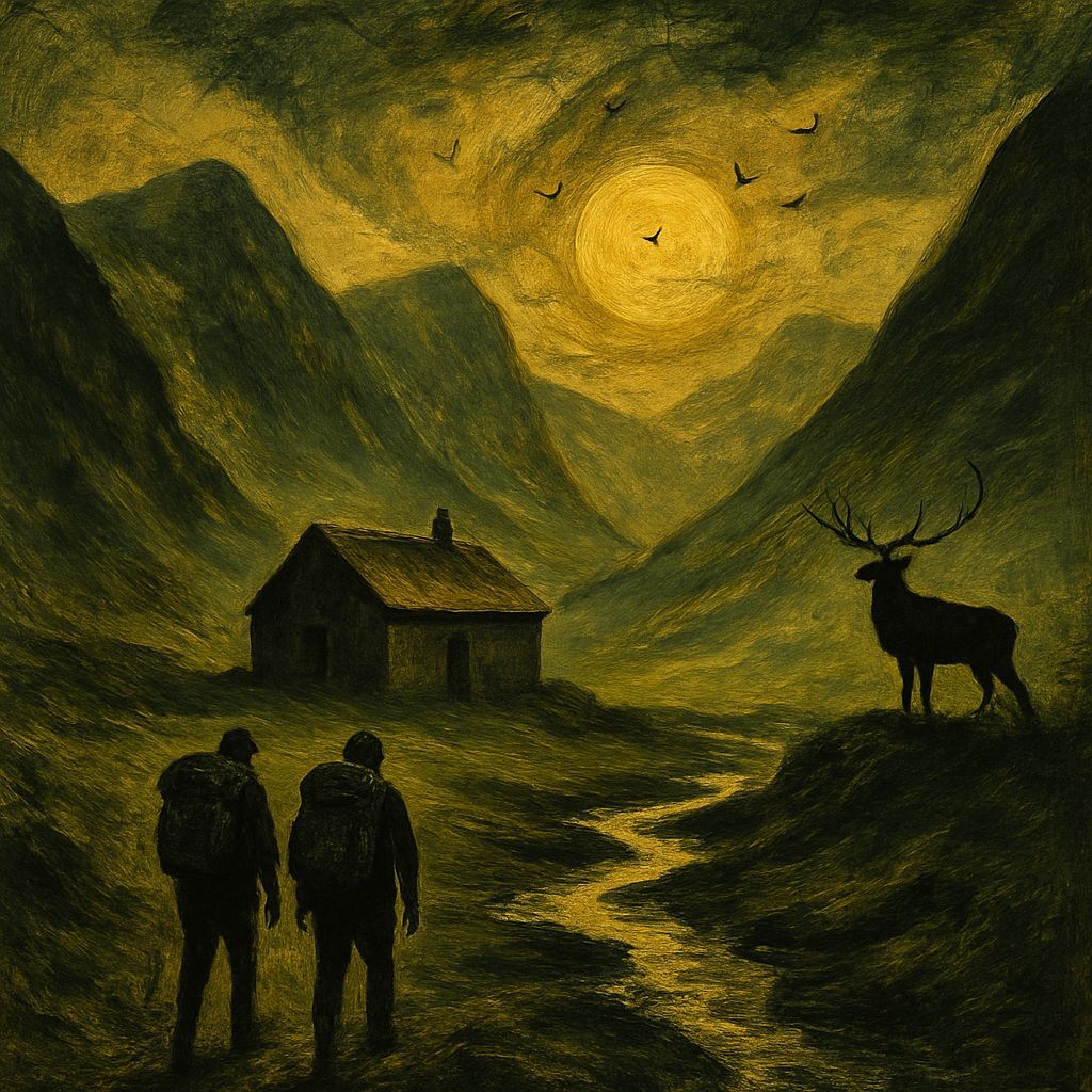 Highland Backpackers in Romantic Goth Style