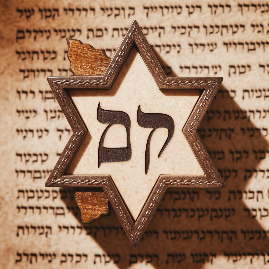 Mezuzah Shaped Like Israel Map Photo