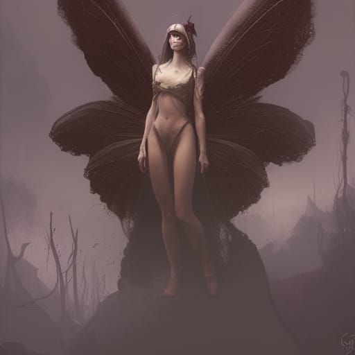 Sinister Fairy Artwork in Fantasy Style