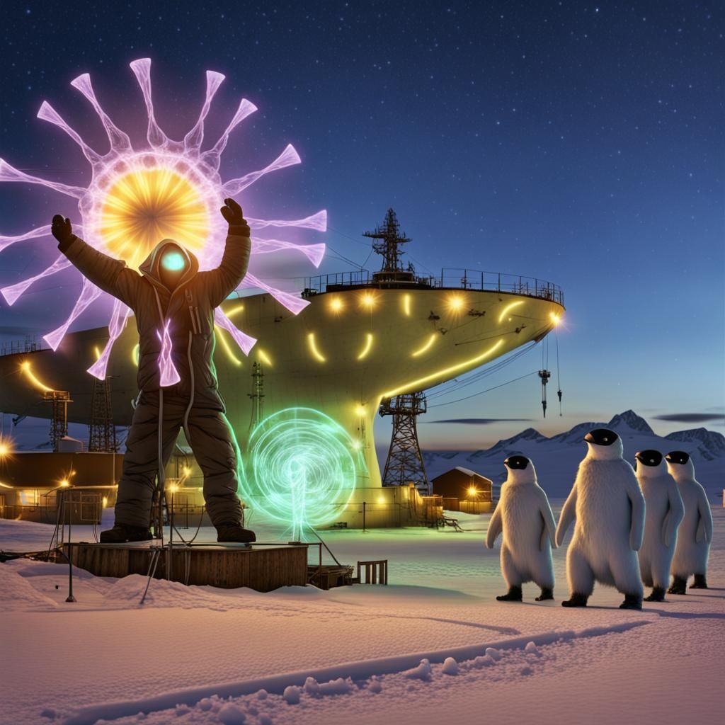 Antarctic City: Hooded Spirits and Lunar Energy