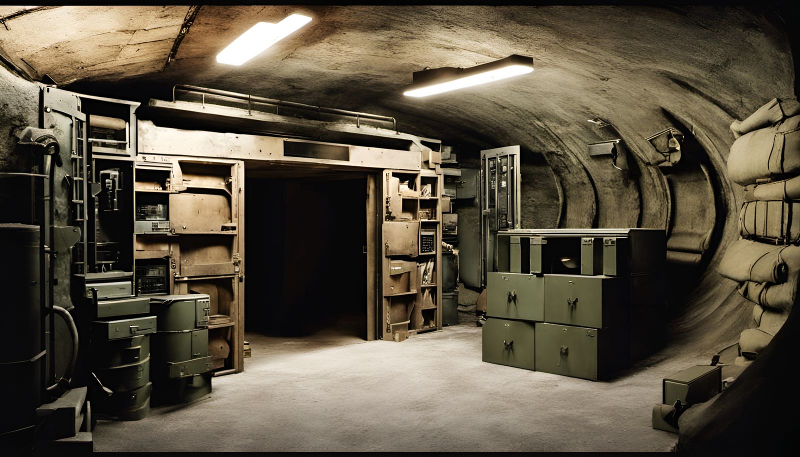 Image of a Secret Bunker