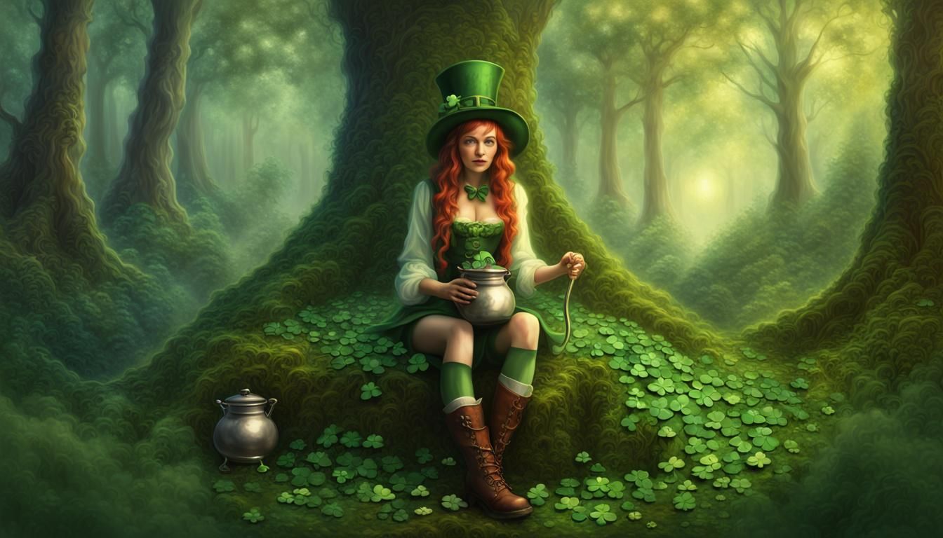 "Feeling lucky?".....Happy St. Patrick's Day !