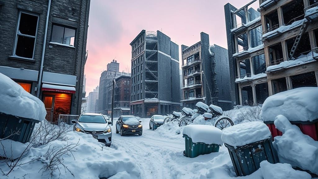 Post Apocalyptic Manhattan (Circa 2044)