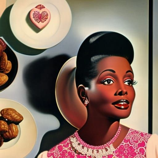 "Lunch Time" - Retro 50s/Surreal/Illustration Art