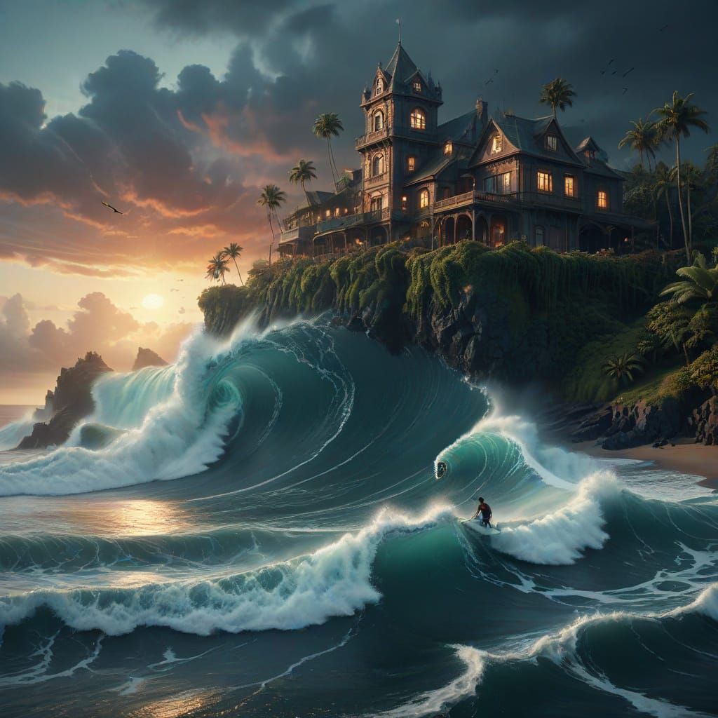 Epic Surf Culture Cinematic Masterpiece