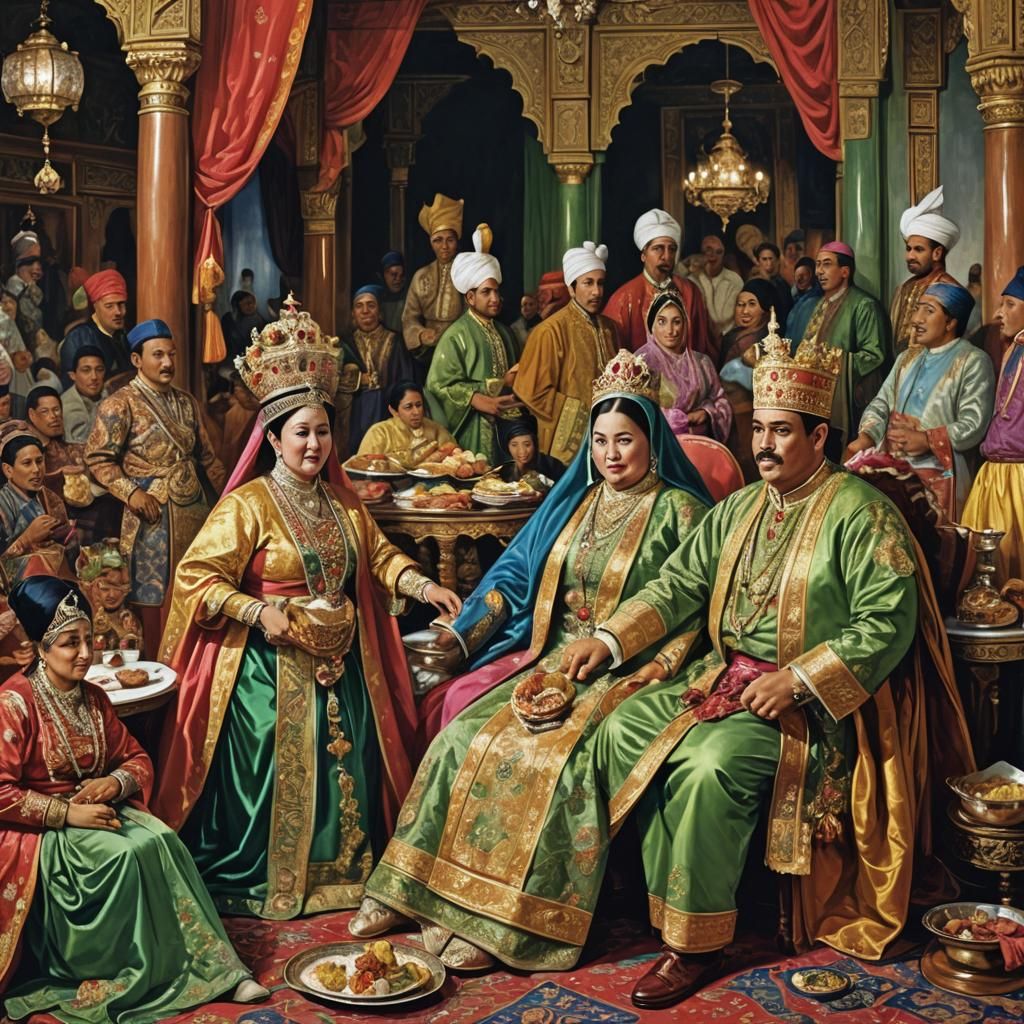 Extravagant Royal Feast: A Thousand and One Nights