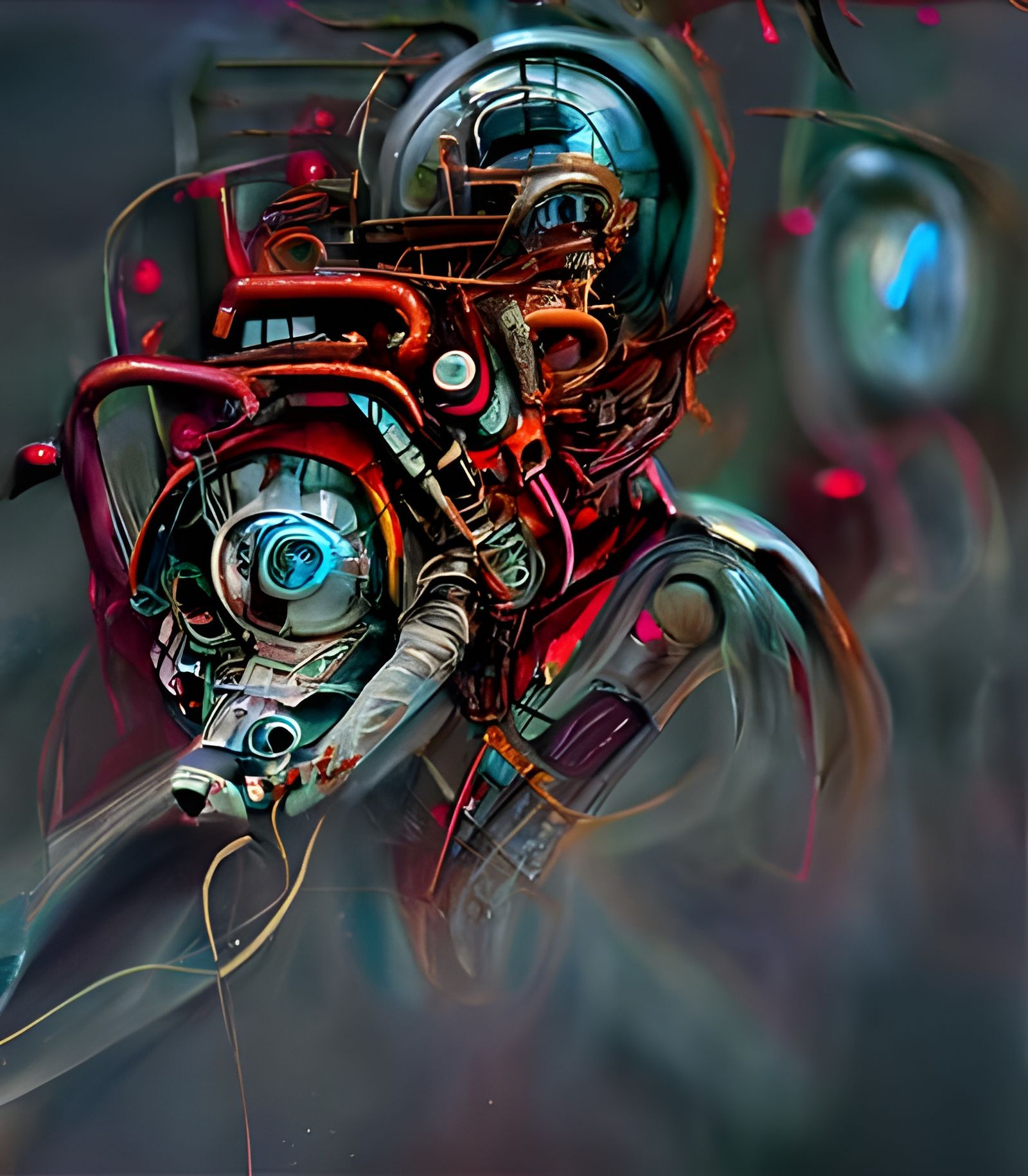 Steampunk Sci-Fi Digital Art in 8K Resolution