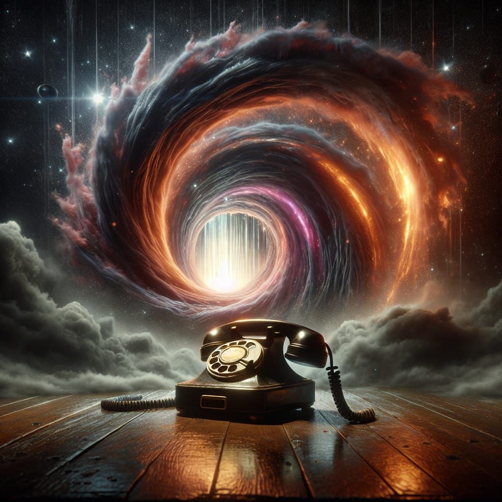 Rotary Phone Portal: A Digital Matte Painting