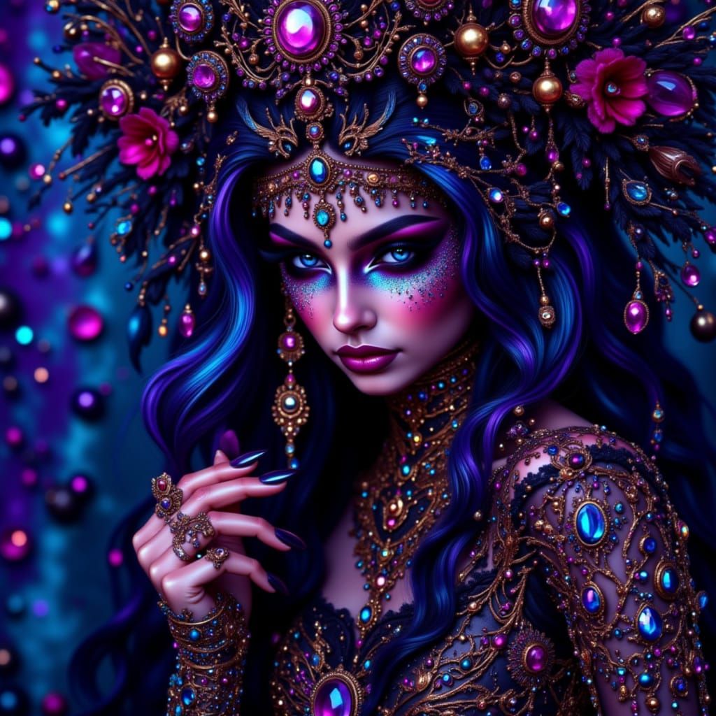 The Midnight Maven: Baroque Bohemian Fantasy Art